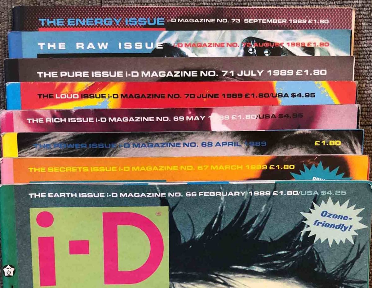 Amazon.co.jp: i-D MAGAZINE 1989年 No.66/67/68/69/70/71/72/73 8冊